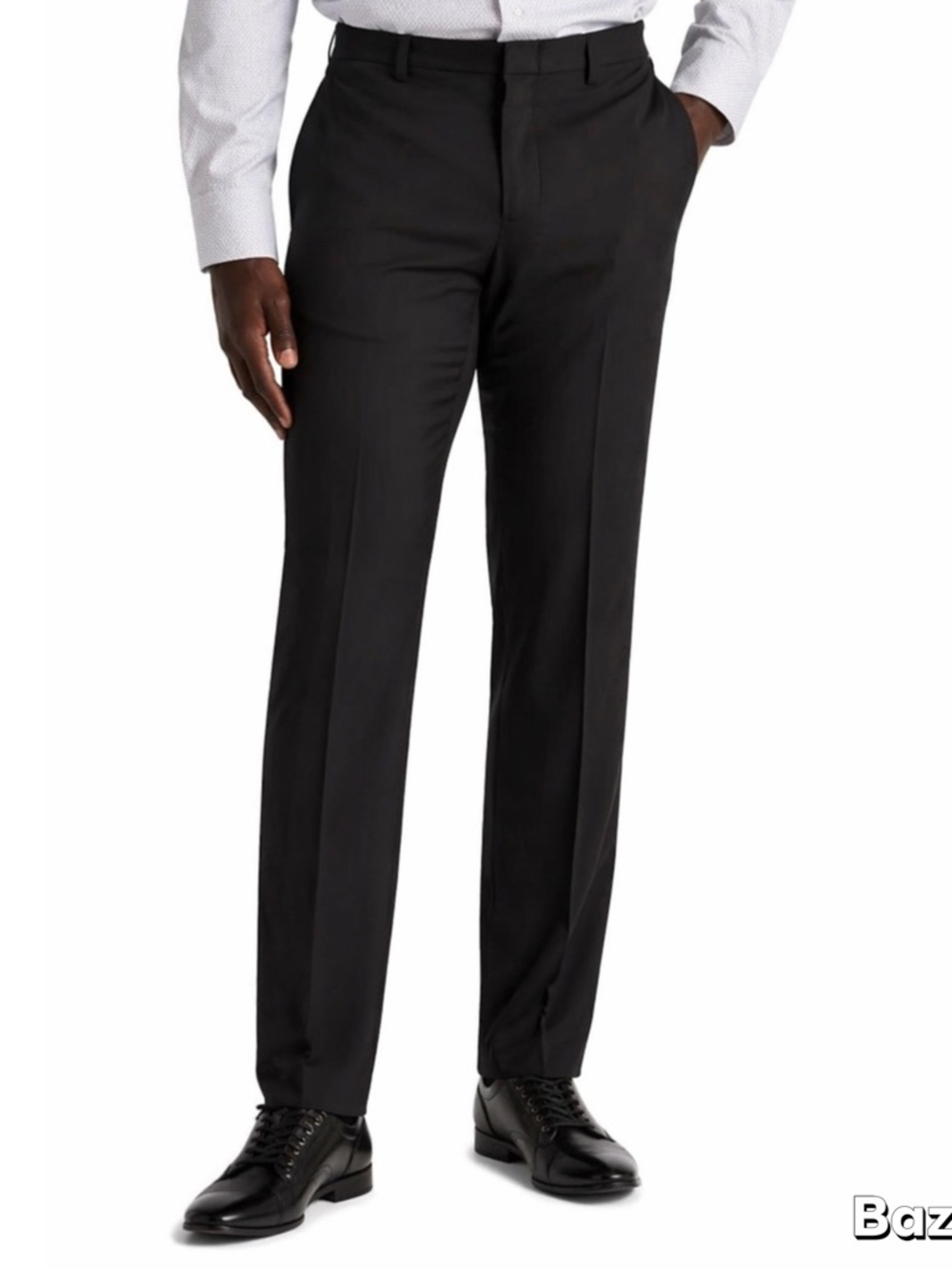 Sz 38/32 Perry Ellis SLIM FIT TECH PORTFOLIO DRESS PANT New